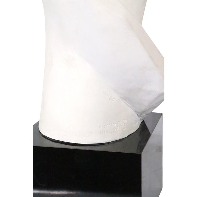Sculpture Materials Austin Products Inc. 1987 Bust by David Fisher For Sale - Image 7 of 14