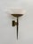 Vintage Art Deco Wall Sconce in Brass and Acrylic Glass, France, 1930 For Sale - Image 10 of 11