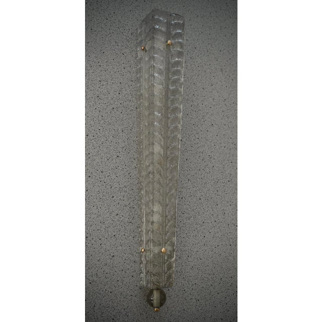 Smoky Murano Art Glass Wall Light, 2000s For Sale - Image 9 of 10