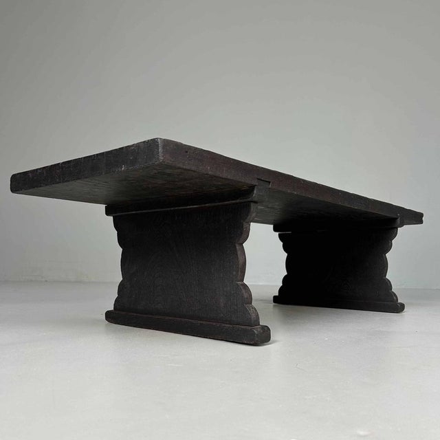 Taishō Period Japanese Shosai-Ki Writing Desk, 書斎机, 1920s For Sale - Image 6 of 14