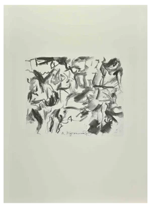 Willem De Kooning, Untitled, 1985, Offset Lithograph