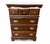 Vintage Two Town Wooden Dresser For Sale - Image 4 of 4
