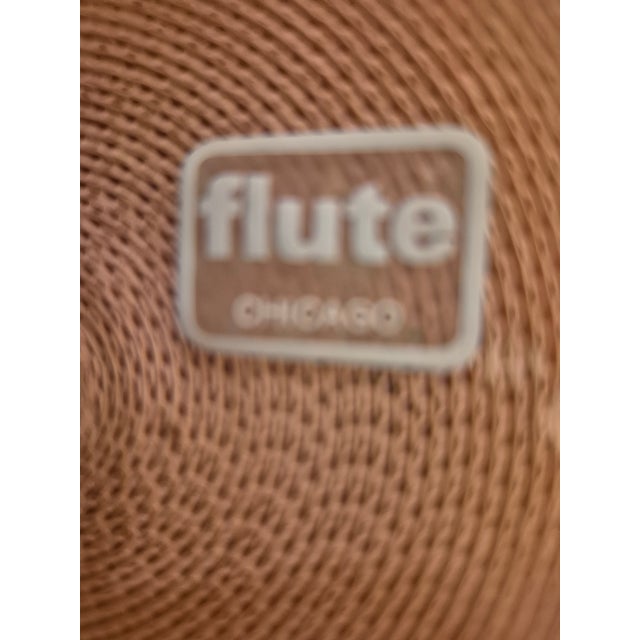 1980s Post-Modern Corrugated Paper Vase by Flute Chicago, Designed by Gregory Van Pe For Sale - Image 5 of 10