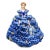 Mid 20th Century Muller Volkstedt Irish Dresden Victoria Millenium Jewel Limited Edition Figurine For Sale