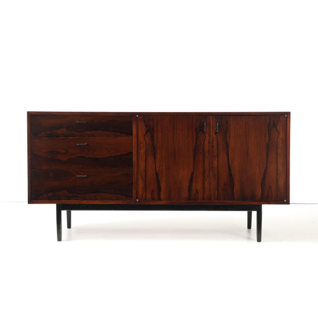 Founders Furniture Company Jack Cartwright for Founders Brazilian Rosewood Credenza For Sale - Image 4 of 16