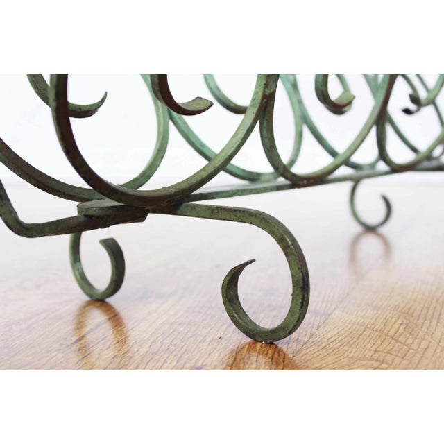 1960s Mid-Century Metal Magazine Rack, 1950s For Sale - Image 5 of 12