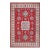 Bohemian Kazak Red/Ivory Wool Rug - 8'0''x9'10'' For Sale