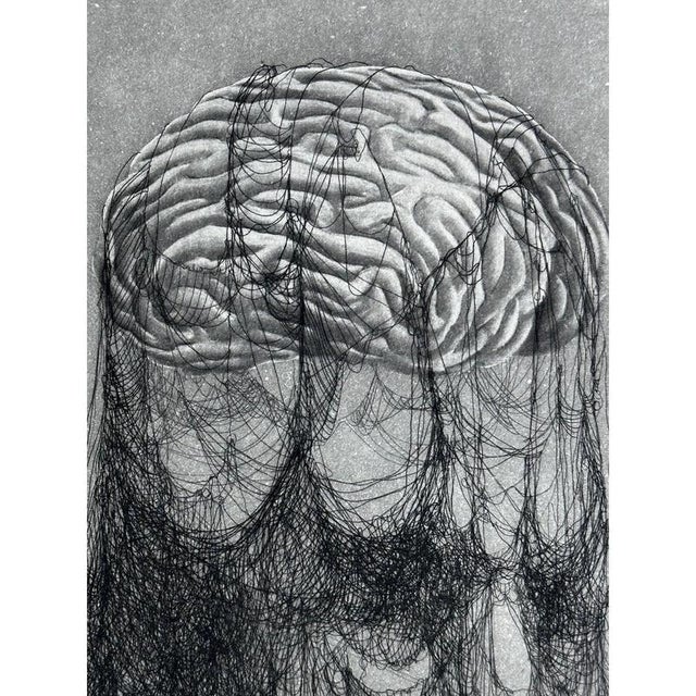 Hans Georg Rauch, Man Caught Under Ropes, 1978, Paper For Sale - Image 6 of 8