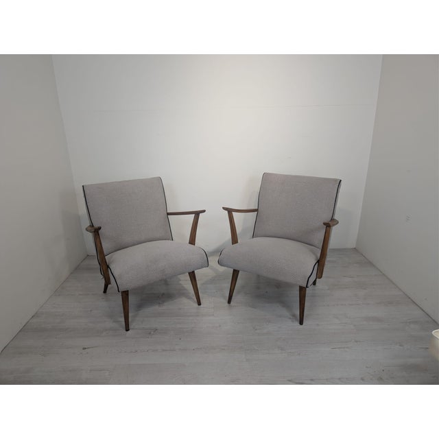 Mid-Century Modern Scandinavian Lounge Chair For Sale - Image 4 of 18