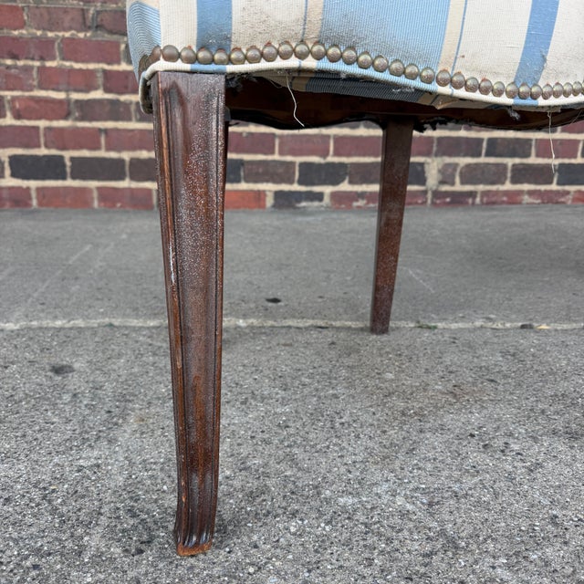 Pair of Hepplewhite Style Dining Chairs For Sale In Cleveland - Image 6 of 12