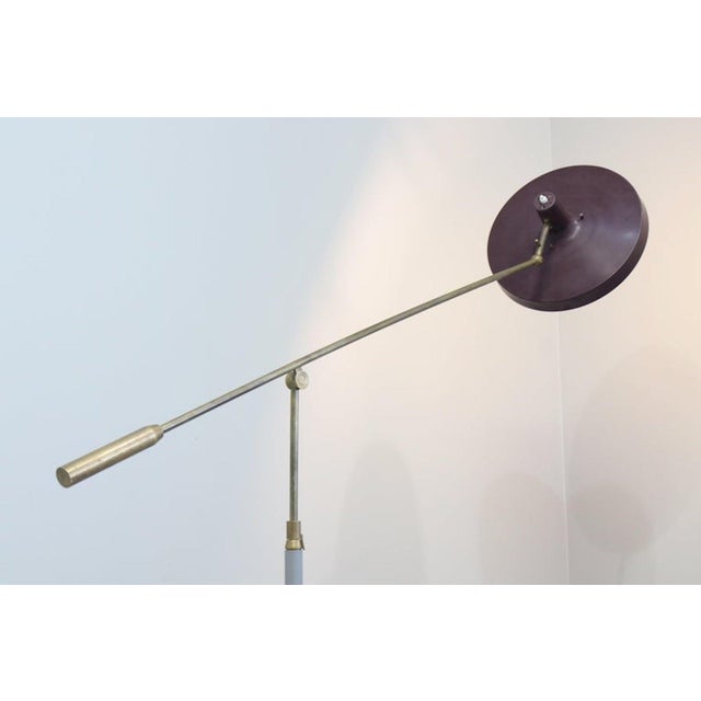 Monumental Adjustable Floor Lamp by Sarfatti for Arteluce, 1952 For Sale - Image 13 of 17