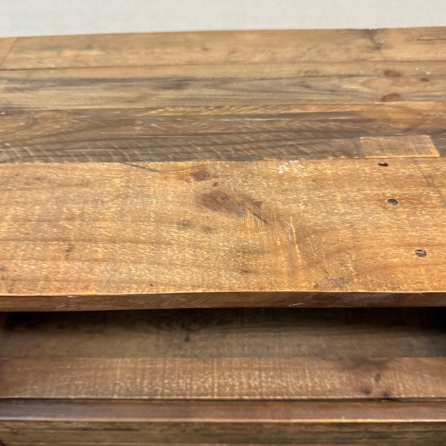 West Elm Emmerson Reclaimed Nightstands, a Pair For Sale - Image 12 of 12