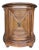 Lexington Tommy Bahama Cayman Drum Table With Rattan & Louvered Door For Sale