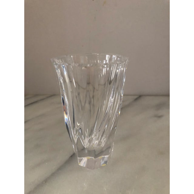 Contemporary Orrefors Sweden Residence Vase New in Box For Sale - Image 3 of 12