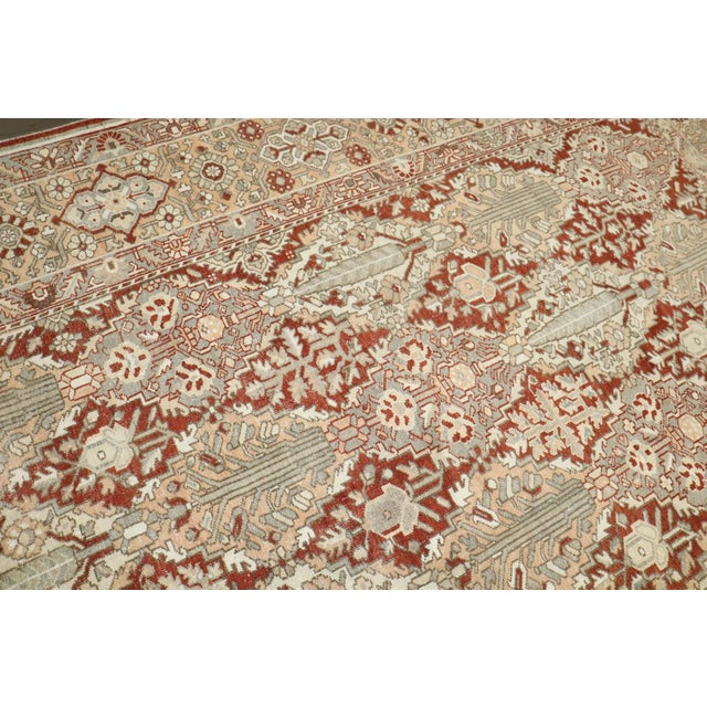 Early 20th Century Early 20th Century Geometric Persian Bakhtiari Carpet - 10'6" x 13'4" For Sale - Image 5 of 10