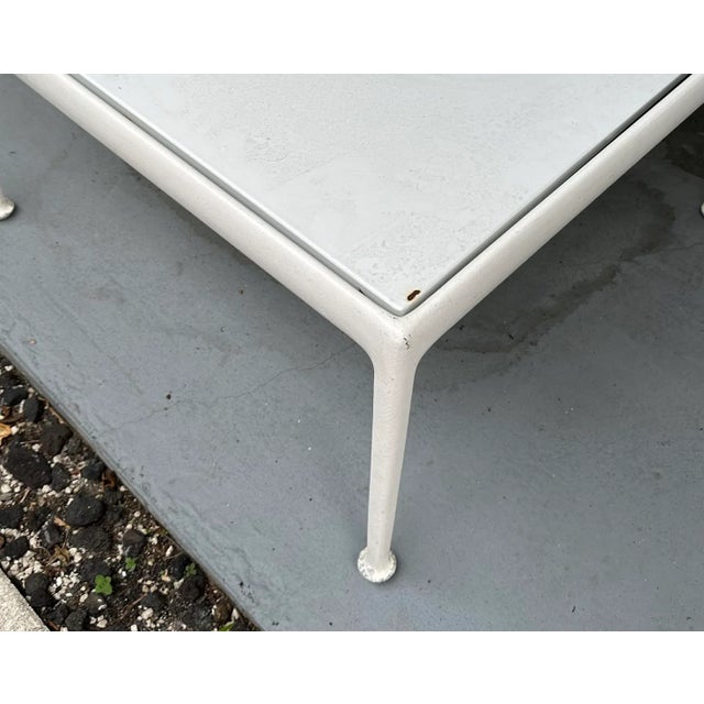 White White Richard Schultz 1966 Collection Cocktail Outdoor Table for Knoll For Sale - Image 8 of 9