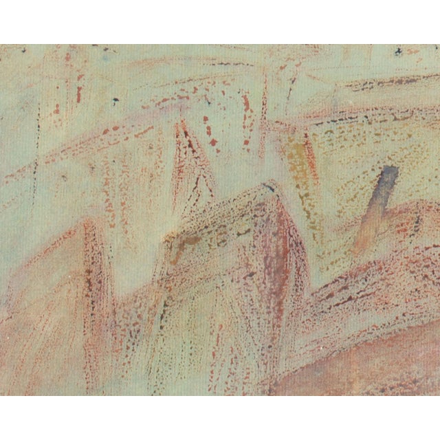 1933 Abstract Watercolor Painting by Harry Knox Smith For Sale - Image 4 of 9