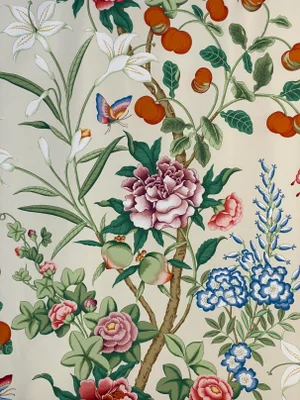 Cowtan & Tout "Melbourne Hall" Cotton Print Fabric- 25 Yards