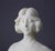 Stone Antique Alabaster Sculpture Bust Statue of a Woman 19th Century For Sale - Image 7 of 12