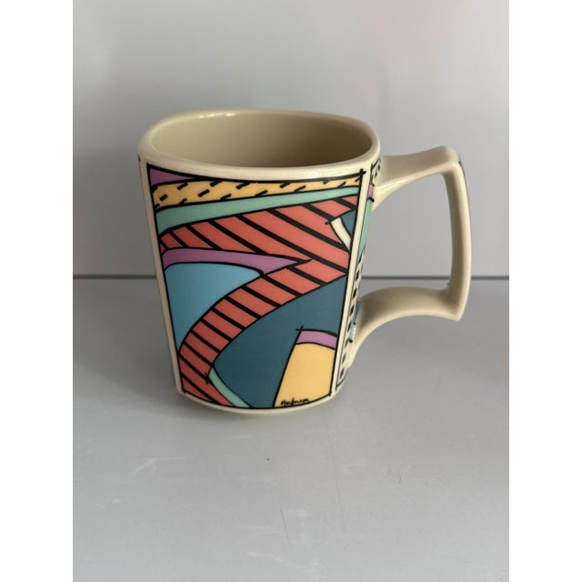 Ceramic Flash One Mug with Handle by Dorothy Hafner for Rosenthal, Germany, 1980s For Sale - Image 7 of 7