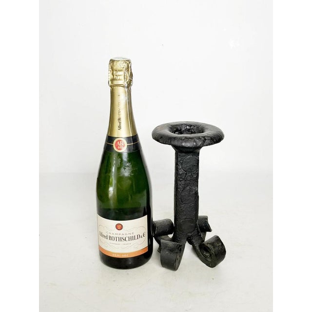 Cast Iron Tripod Candleholder, France, 1960s For Sale - Image 4 of 13