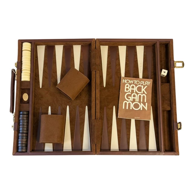 Vintage Backgammon Set For Sale