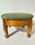 Vintage Mid 20th Century Small Wooden Footstool With Needlepoint Cushion For Sale - Image 4 of 12