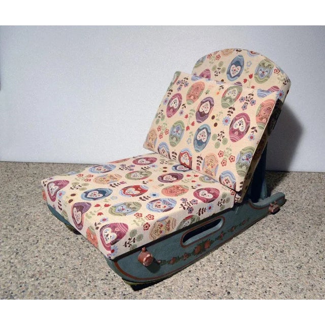 Set of Tyrolean Sledding Chairs, 1950s For Sale - Image 11 of 11