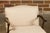 English 1900s Wooden Child's Chair with Serpentine Arms and Custom Upholstery For Sale - Image 10 of 12
