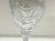 Glass Stemware Set of 4 Beautiful Modern Wine Glasses With Ice Crackle Effect For Sale - Image 7 of 7