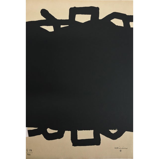 Modern Eduardo Chillida, Untitled, 1999, Lithograph For Sale - Image 3 of 3