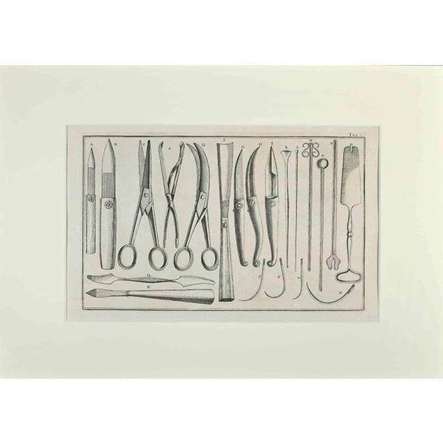 Lorenz Heister, Surgical Instruments, Etching, 1750 For Sale - Image 3 of 3
