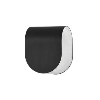 Hudson Valley Lighting Briarwood 6.5 in. 1 Light Wall Sconce in Black Brass Finish For Sale