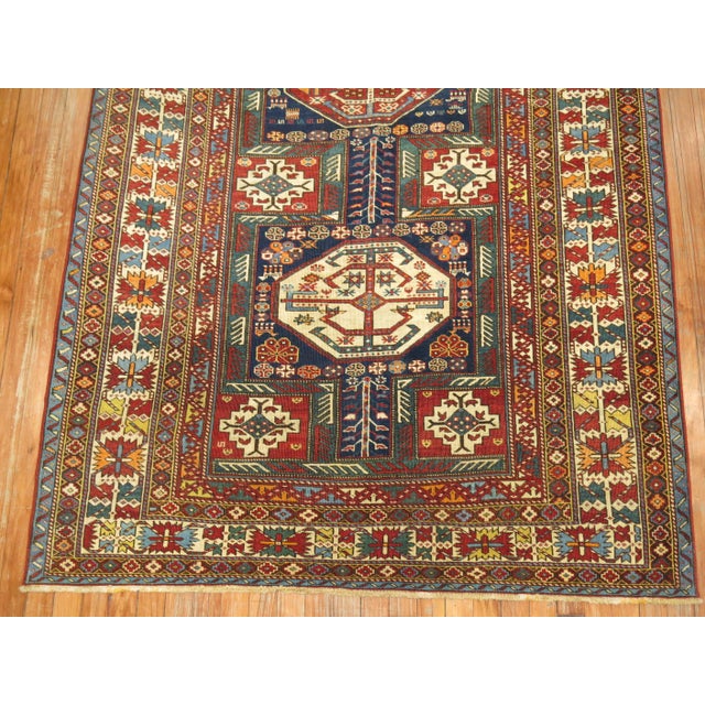 Zabihi Collection 19th CenturyTribal Antique Shirvan Rug For Sale - Image 18 of 18