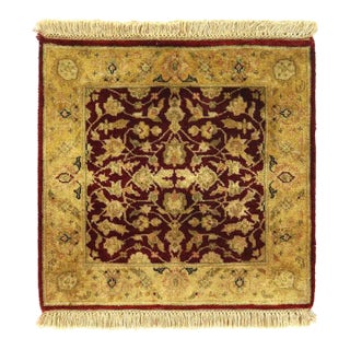 Pasargad DC Red Fine Hand Knotted Augra Rug For Sale