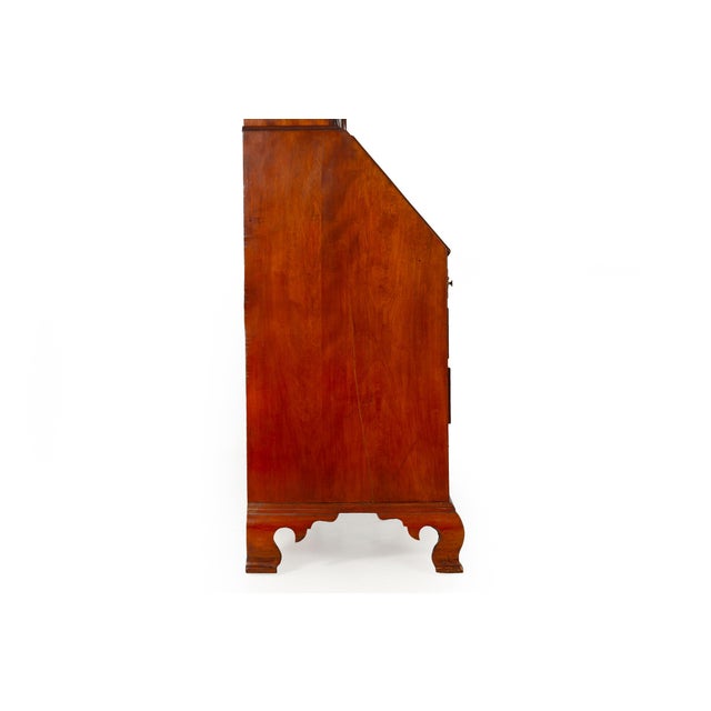 Fine Chippendale Secretary Desk “American Independence” For Sale - Image 9 of 18