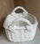 Vintage Ceramic Italian Basket With Handles For Sale - Image 4 of 8
