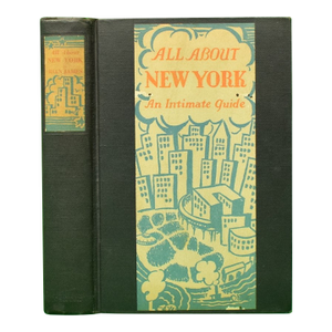"All About New York: An Intimate Guide" 1931 James, Rian