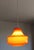 Space Age Orange UFO Pendant Light, 1970s For Sale - Image 4 of 7
