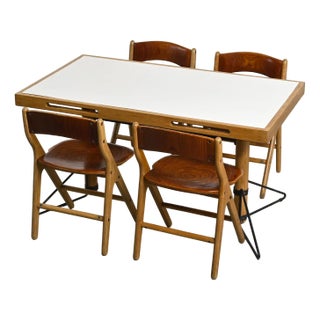 Dining Set by Marc Held for Bessière, 1983, Set of 5 For Sale