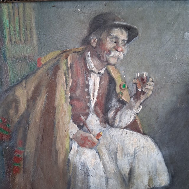 Andor Horvath is well-known for his realistic portrayal of domestic rural and peasant life. This is an excellent example...