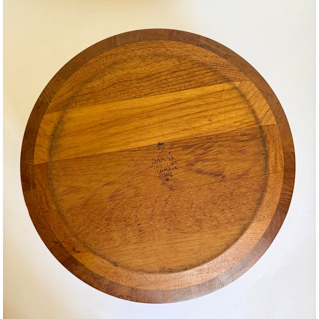 1970s Jens Quistgaard for Dansk Sculptural Teak Serving Bowl For Sale - Image 9 of 10