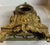 Antique French Style Rococo Mantel Clock Case Gilt Brass For Sale - Image 10 of 12