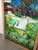 Large Stained Glass Panel with Swan Landscape For Sale - Image 5 of 7