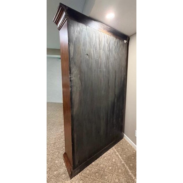 1990s 1990s Large 7-Tier Traditional Bookshelf For Sale - Image 5 of 6
