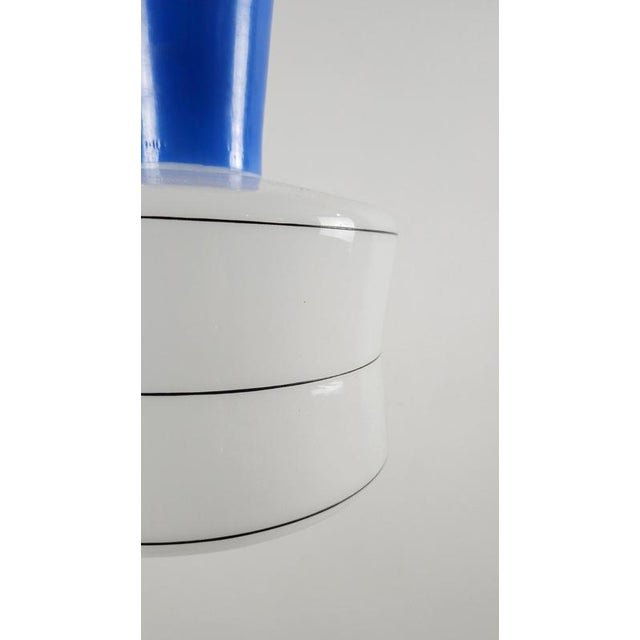 Mid-Century Modern Italian Pendant Light in Murano Glass by Gae Aulenti, 1960s For Sale - Image 10 of 12