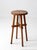 Wood Antique Round Wood Stool Side Table For Sale - Image 7 of 18