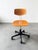 Mid-Century Modern Minimalist Swivel Chair in Molded Plywood, 1976 For Sale - Image 9 of 10