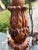 Late 20th Century Country French Hand Carved Wood With Scrolling Wrought Iron Arms For Sale - Image 4 of 8