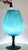 Turquoise Vase Murano Glass Extra-Large Turquoise For Sale - Image 8 of 8